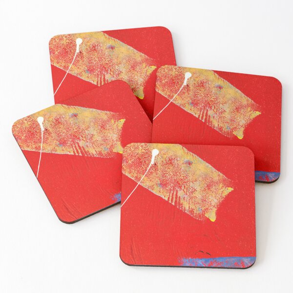 Item preview, Yellow Patch On Red Wood designed and sold by Larry Costales.