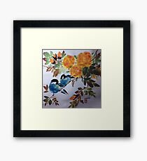 Gazing into the beauty Framed Print