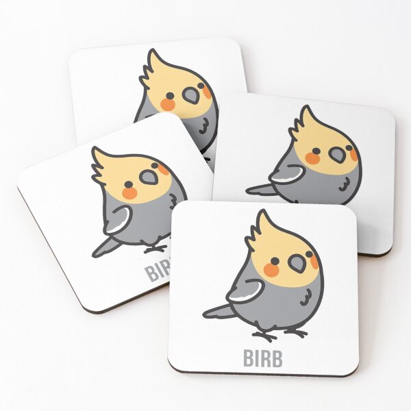 Item preview, Cute Animals - Bird (Birb Grey) designed and sold by hughhhogan.