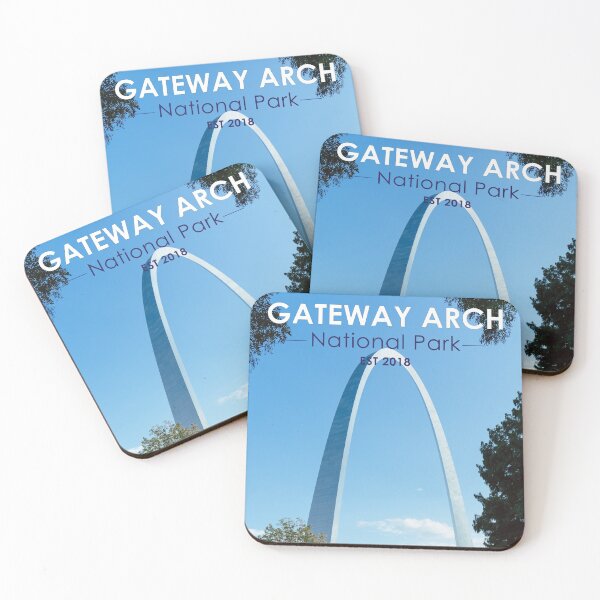 Item preview, Gateway Arch National Park Missouri Vintage designed and sold by KrisSidDesigns.