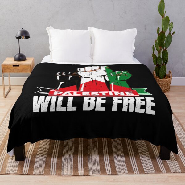 Item preview, Free Palestine Will Be Free Flag Free Jerusalem, Free Gaza designed and sold by JJDzignsShop.