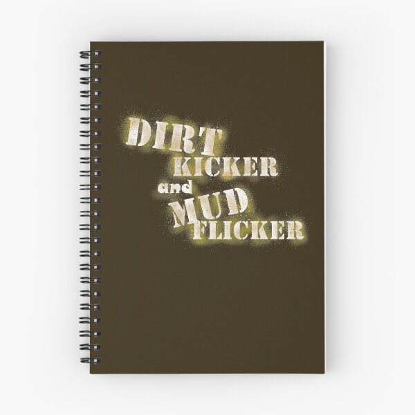 Item preview, DIRT KICKER and MUD FLICKER   designed and sold by MountMercantile.