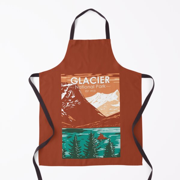 Artikelvorschau, Glacier Nationalpark Montana Vintage entworfen und verkauft von KrisSidDesigns.