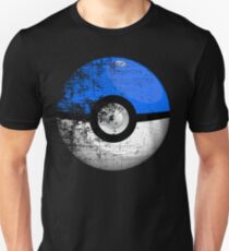Destroyed Pokemon Go Team Blue Pokeball Unisex T-Shirt