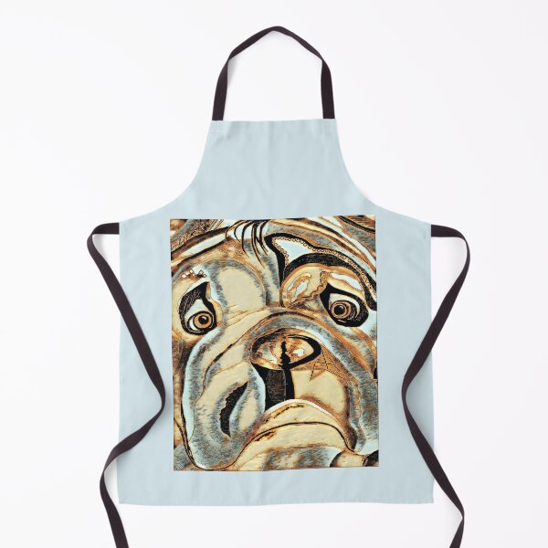 Item preview, Bulldog Portrait designed and sold by EloiseArt.