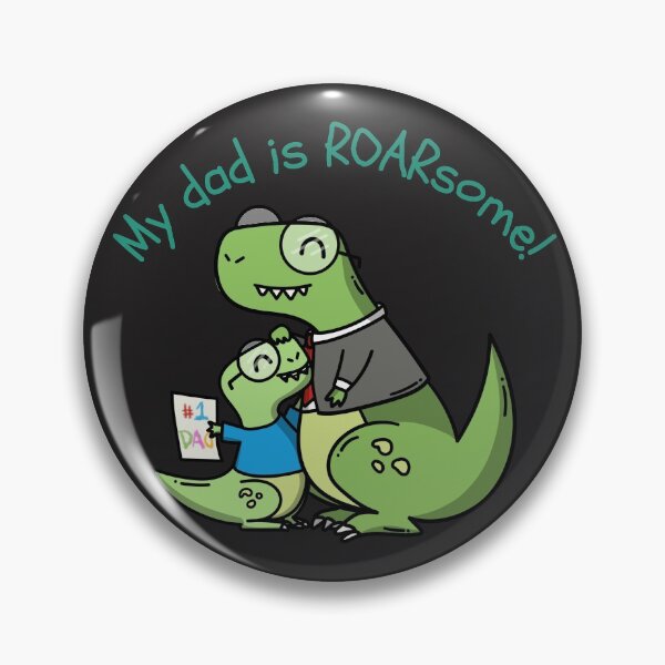 Item preview, My Dad Is ROARsome! Father's Day Design designed and sold by TharuDilini.