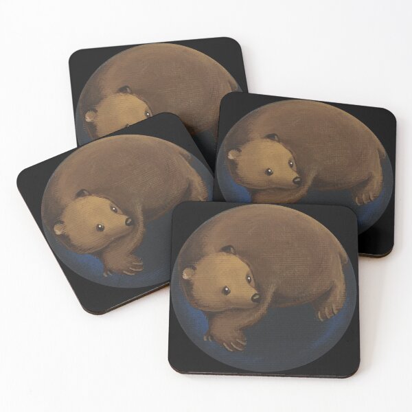 Item preview, Circle Bear - Hand Painted Bear in a circle designed and sold by Da-Family-Biz.