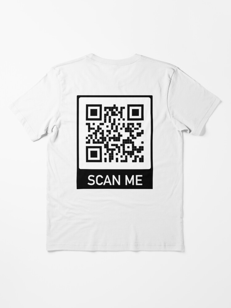 Rick Roll Your Friends! QR code that links to Rick Astley's “Never Gonna  Give You Up”  music video Essential T-Shirt for Sale by ApexFibers