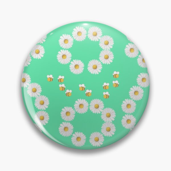 Item preview, Bees love Daisy pattern designed and sold by eyoginminimal.