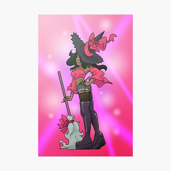 Rose Witch Photographic Print