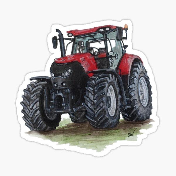 Item preview, Big Red Tractor designed and sold by SandraWarmerdam.