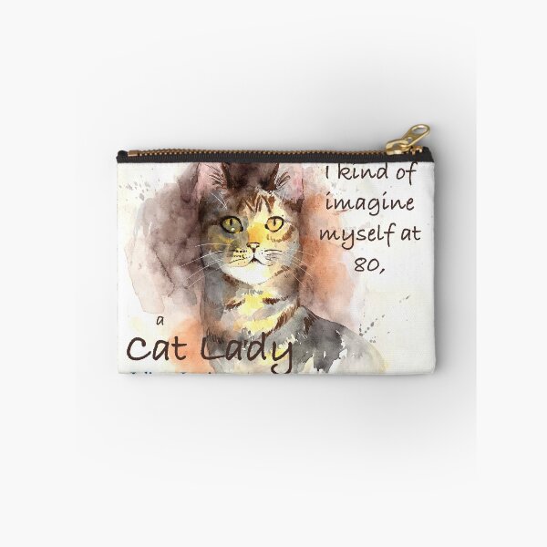 Item preview, Cat lady watercolour  designed and sold by Pachionart.