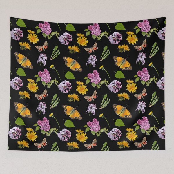 Item preview, Lilacs, Dandelions, and Butterflies Summer Fields designed and sold by MyQueendom.