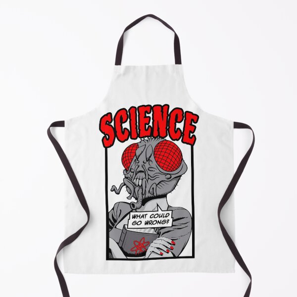 Item preview, Science What Could Go Wrong Geek STEM Scientist Mutant Fly designed and sold by GrandeDuc.