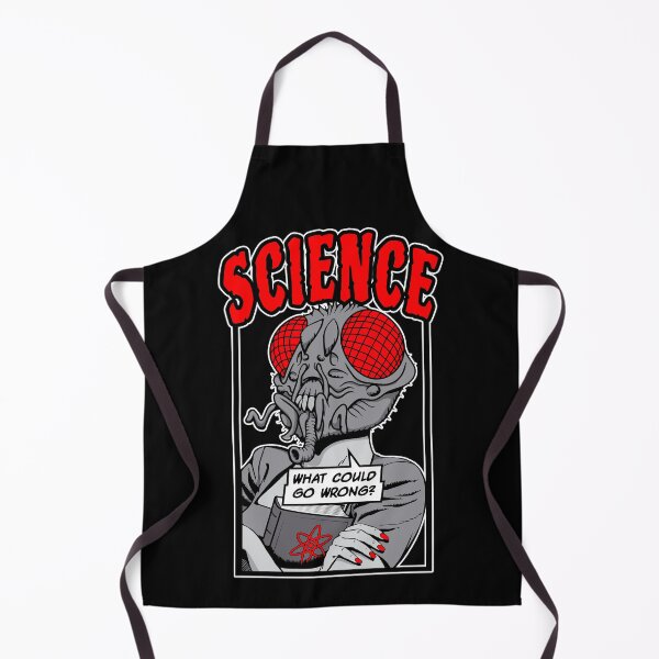 Item preview, Science What Could Go Wrong Geek STEM Scientist Mutant Fly designed and sold by GrandeDuc.