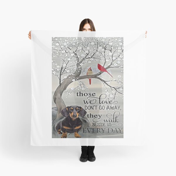 Item preview, Dachshund Those We Love Don't Go Away Poster designed and sold by GeorgeMartin-02.