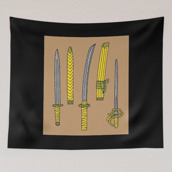 Item preview, Medieval Retro Vintage Sword designed and sold by flofin.