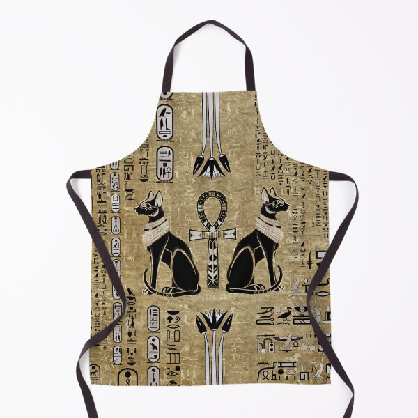 Item preview, Bastet - Egyptian Cats And Ankh Cross designed and sold by k9printart.