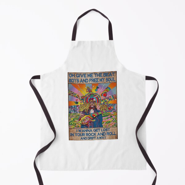 Item preview, Hippie I Wanna Get Lost In Your Rock And Roll And Drift Away Poster designed and sold by GeorgeMartin-02.