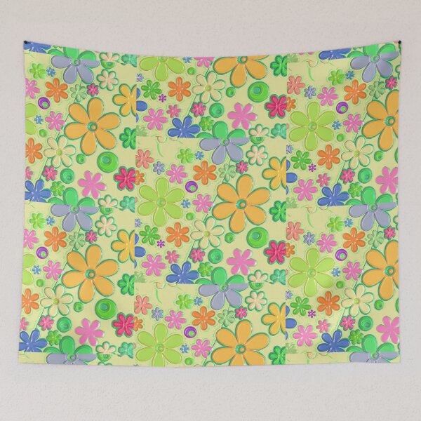 Item preview, Pastel Color Floral Pattern #7! designed and sold by Krispsm.