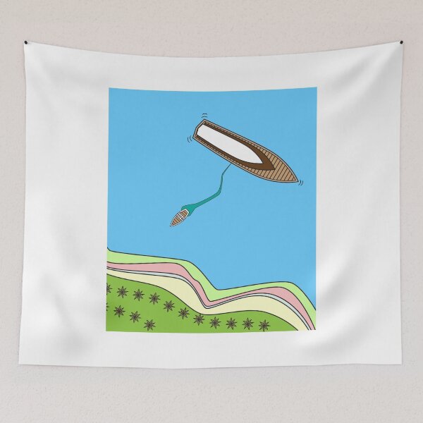Item preview, Ship Boat Retro Style Nature designed and sold by flofin.