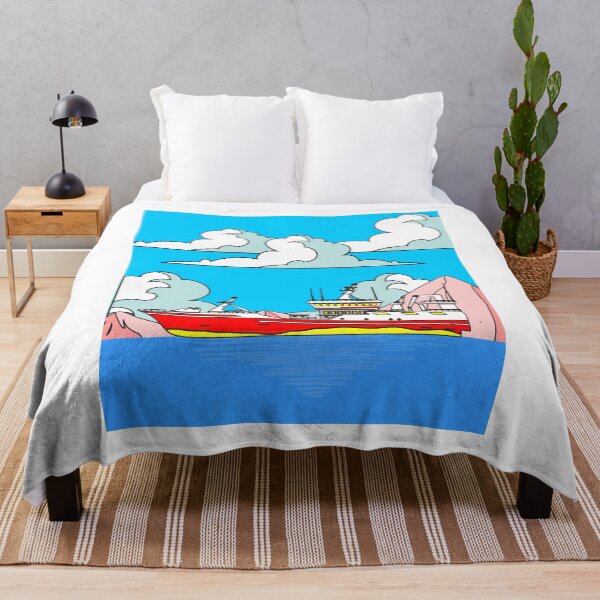 Item preview, Ship Boat Retro Style Nature designed and sold by flofin.