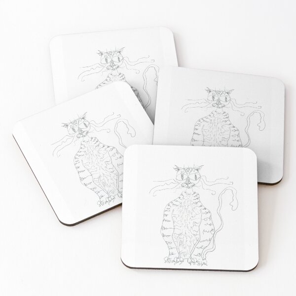 Item preview, Frazzle cat designed and sold by FJBourne.