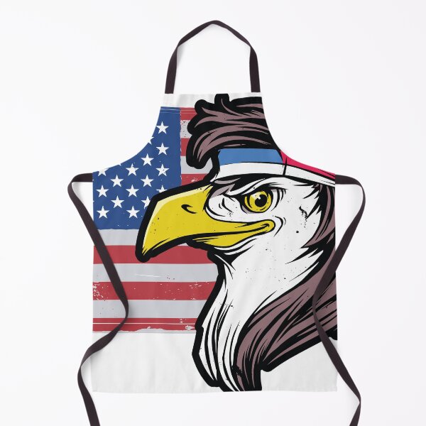 Item preview, Eagle With A Mullet   Merica 4th of July Funny Gift For Him Unisex Jersey Short Sleeve Tee designed and sold by COMPKSHOP.