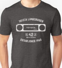 Toyota 40 Series Landcruiser BJ42 LX Square Bezel Est. 1960 Unisex T-Shirt