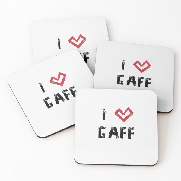 Item preview, I Heart Gaff Tape in Black and Red designed and sold by lillywhy.