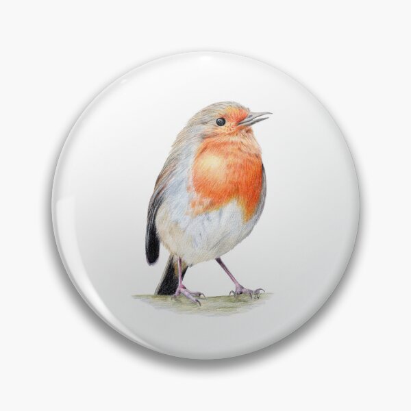 Item preview, Red Robin Pencil Drawing designed and sold by SandraWarmerdam.