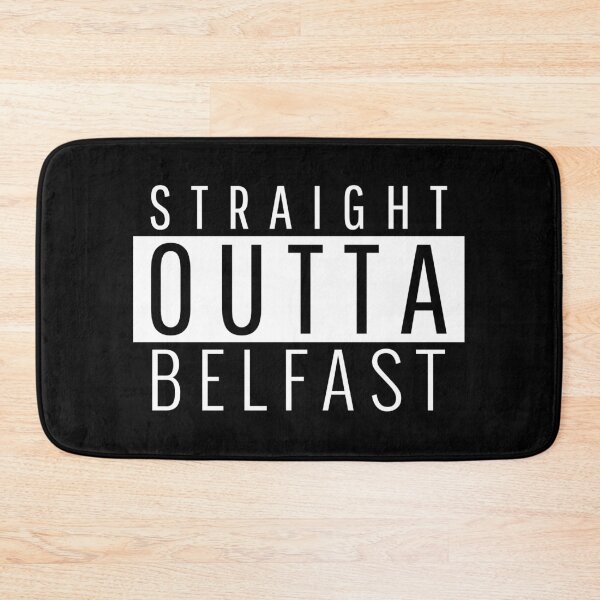 Item preview, Straight Outta Belfast  designed and sold by Teelogic.
