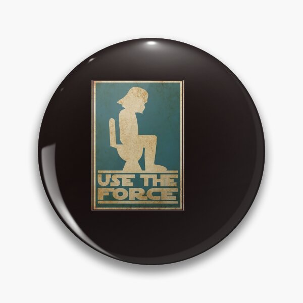 Item preview, Toilet Use The Force Poster designed and sold by Kalinowska-0.