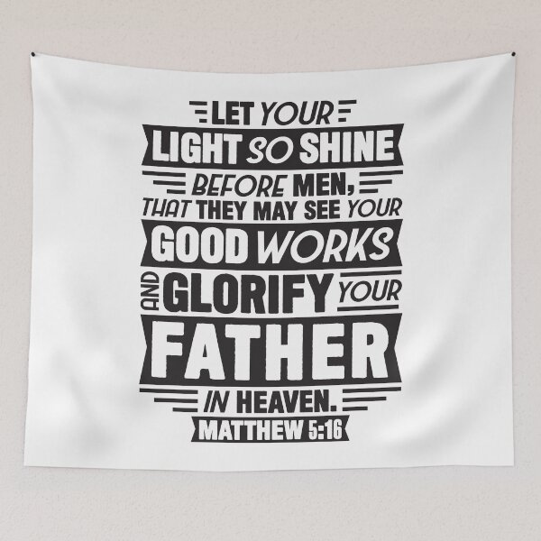 Item preview, Matthew 5:16 designed and sold by plushism.