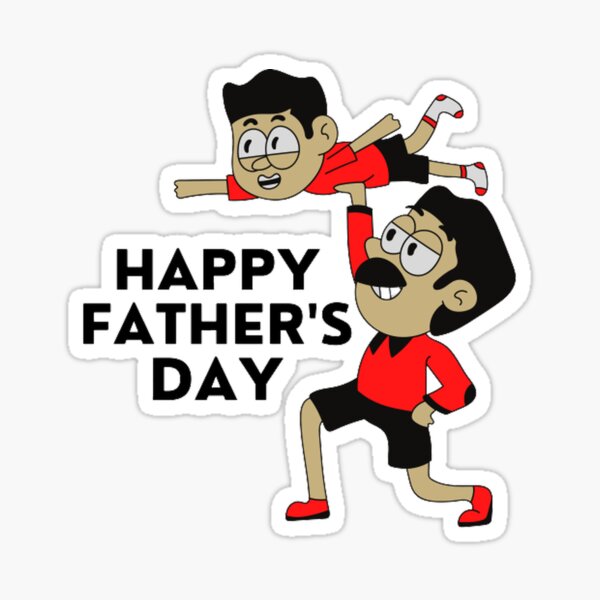Transparent Decal Stickers Of Fishing You A Happy Fathers Day