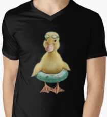 ENTE T-Shirt mit V-Ausschnitt