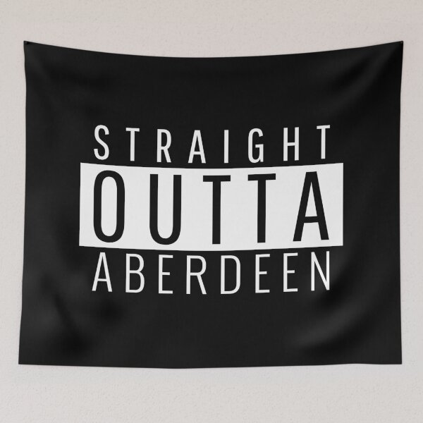Item preview, Straight Outta Aberdeen  designed and sold by Teelogic.