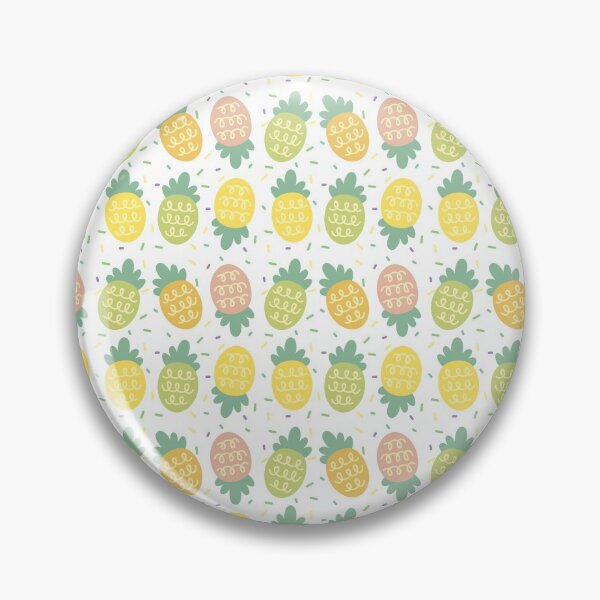Item preview, Pineapple PATTERN simple vegetable, vegan, summer fruit designed and sold by challengecafe.