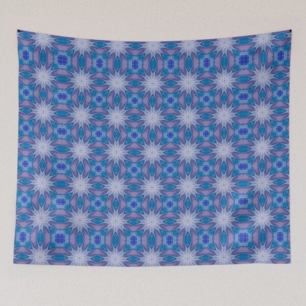 Item preview, Unique Blue Seamless Pattern designed and sold by seelya83.
