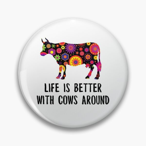 Item preview, Life is better with cows around - Awesome gift for men and women love cattle designed and sold by Titmit.