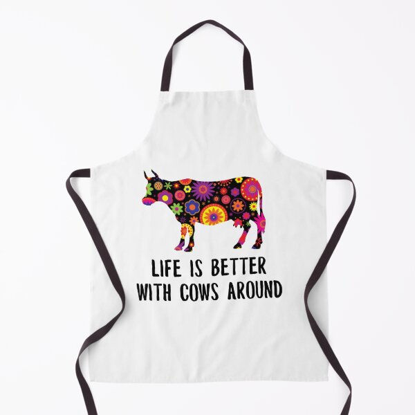 Item preview, Life is better with cows around - Awesome gift for men and women love cattle designed and sold by Titmit.