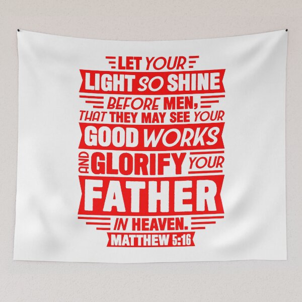 Item preview, Matthew 5:16 designed and sold by plushism.