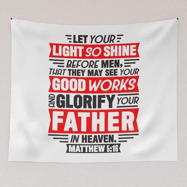 Item preview, Matthew 5:16 designed and sold by plushism.