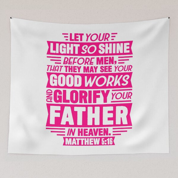 Item preview, Matthew 5:16 designed and sold by plushism.