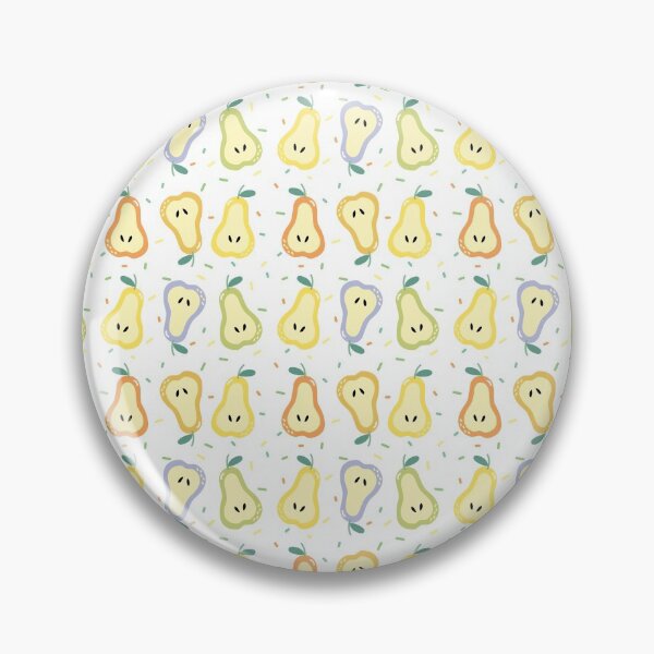Item preview, Pear PATTERN simple vegetable, vegan, summer fruit designed and sold by challengecafe.