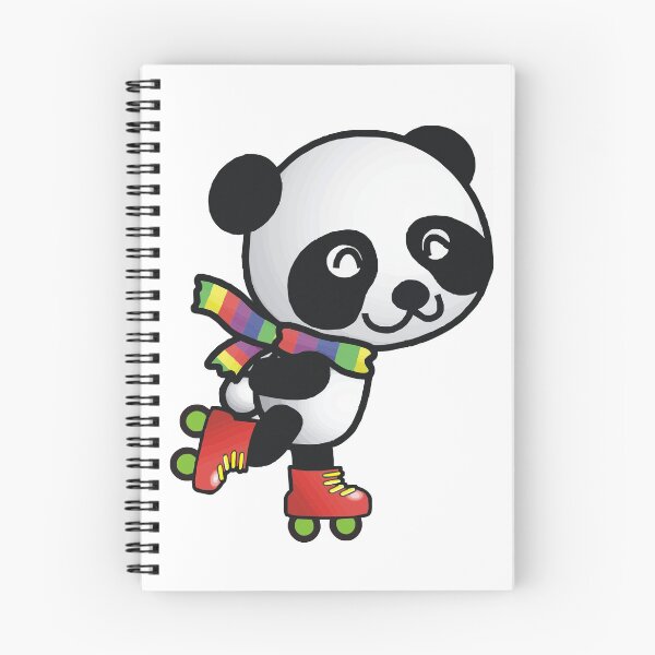 Item preview, Panda Bear Roller Skater designed and sold by cornmaiden8.