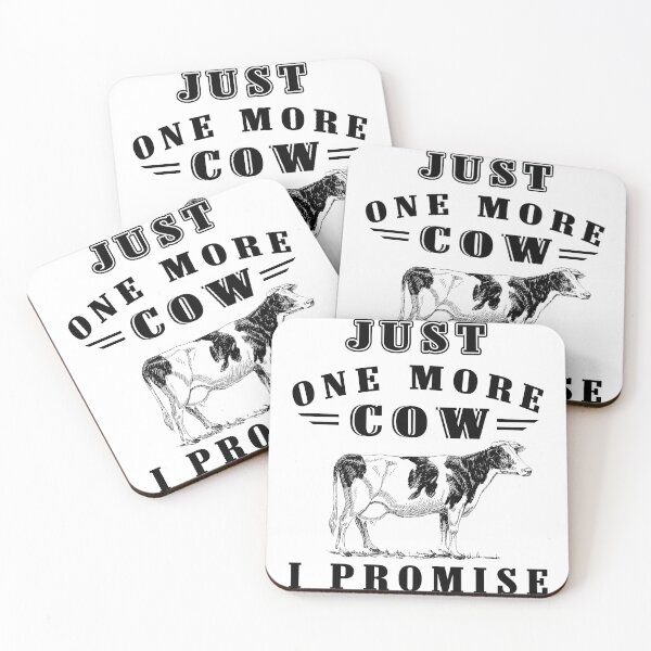 Item preview, Just one more cow i promise - Funny cow gift for men, women and kid designed and sold by Titmit.