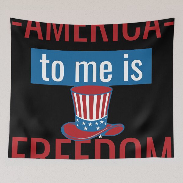 Item preview, America to me is Freedom Essentials designed and sold by Designs By Johnny J.