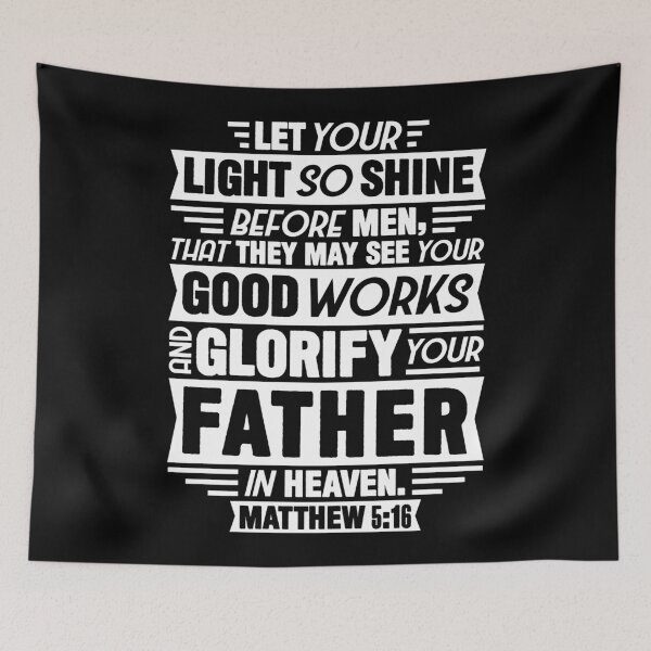 Item preview, Matthew 5:16 designed and sold by plushism.