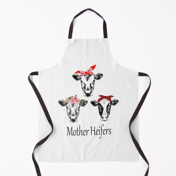 Item preview, Mother heifers - Adorable cow with bandana and flower gift for girl and women designed and sold by Titmit.
